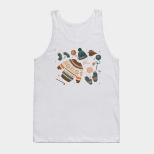 Cozy Autumn Sweater Weather Tank Top